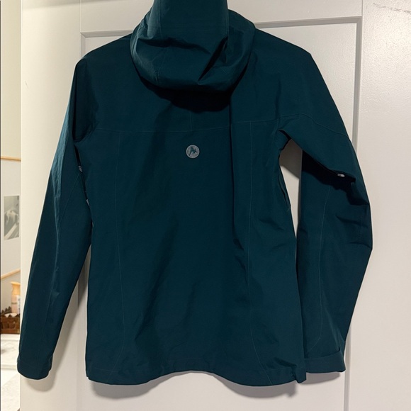 Marmot Woman’s Dark Teal Raincoat - Picture 4 of 4